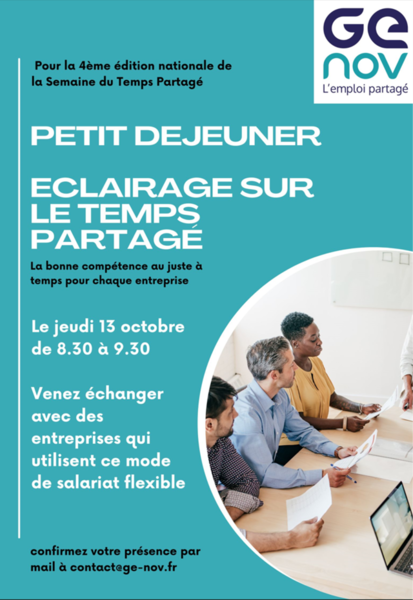 Petit déjeuner - semaine du temps partagé